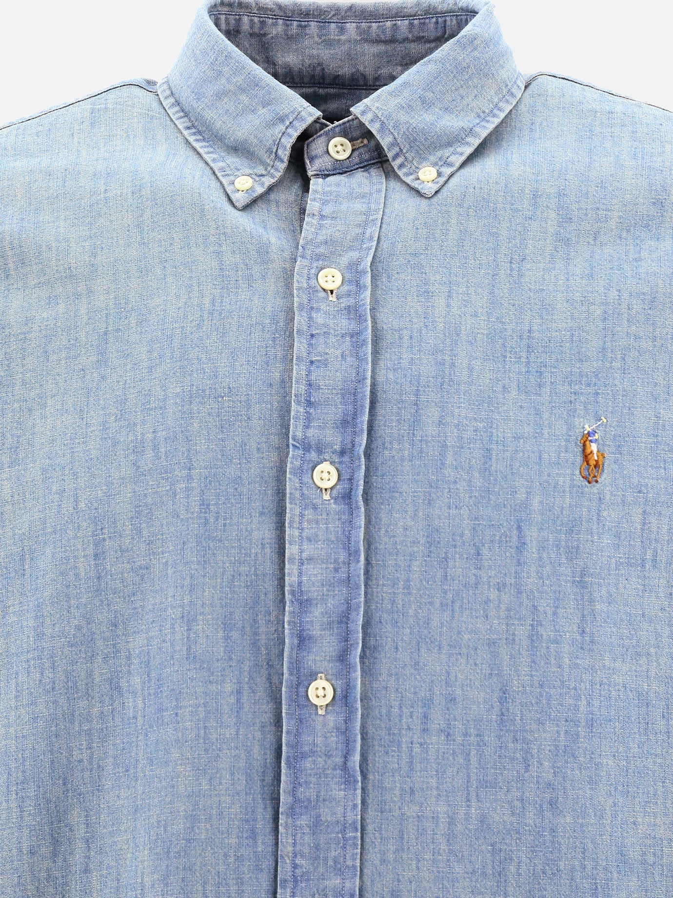 Casual shirts Solid colour  Light blue - Polo Ralph Lauren Men | PDP | VIETTI Online Store | thumbnail_3