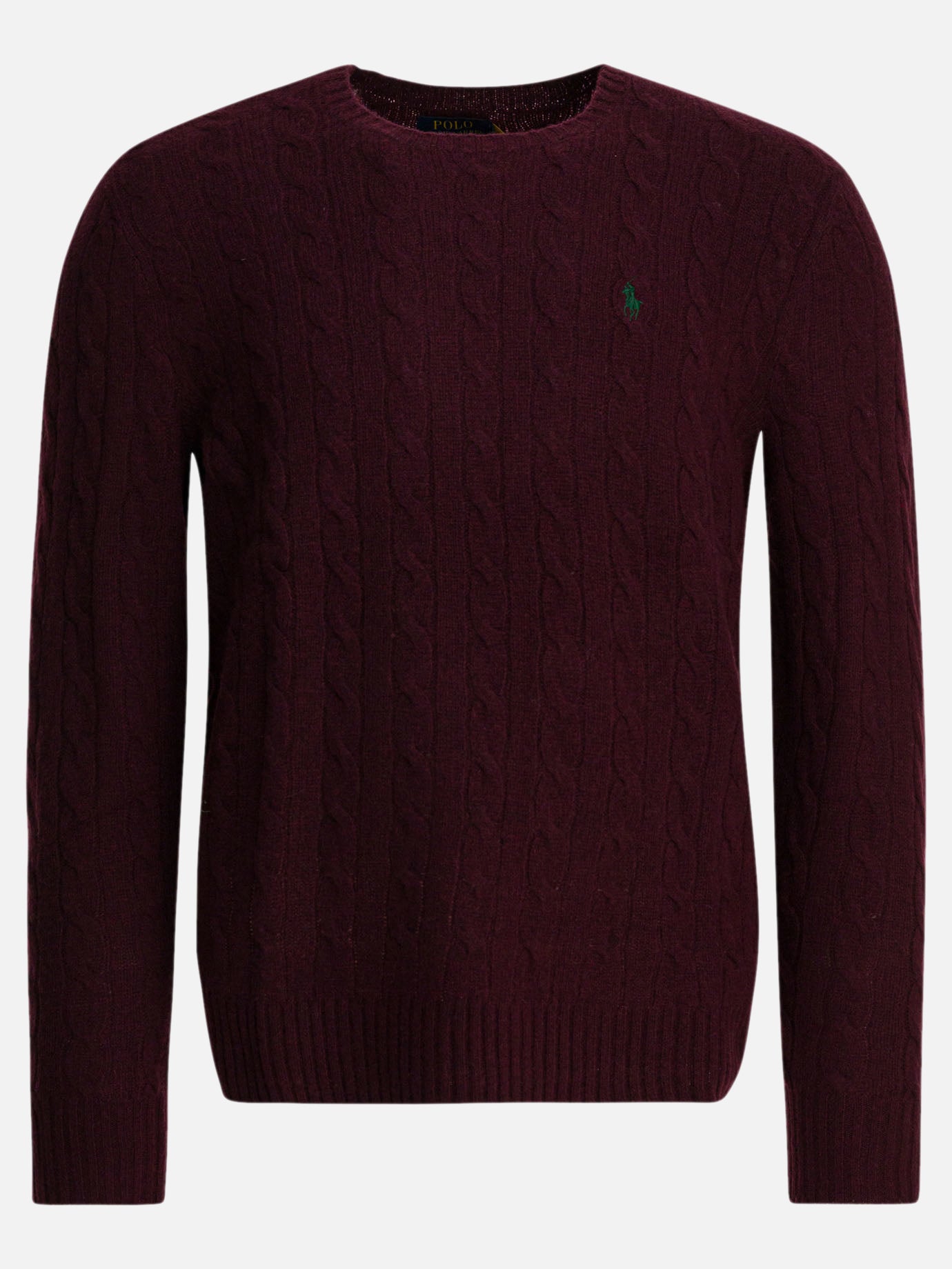 Maglioni girocollo Solid colour  Bordeaux - Polo Ralph Lauren Uomo | PDP | VIETTI Online Store | thumbnail