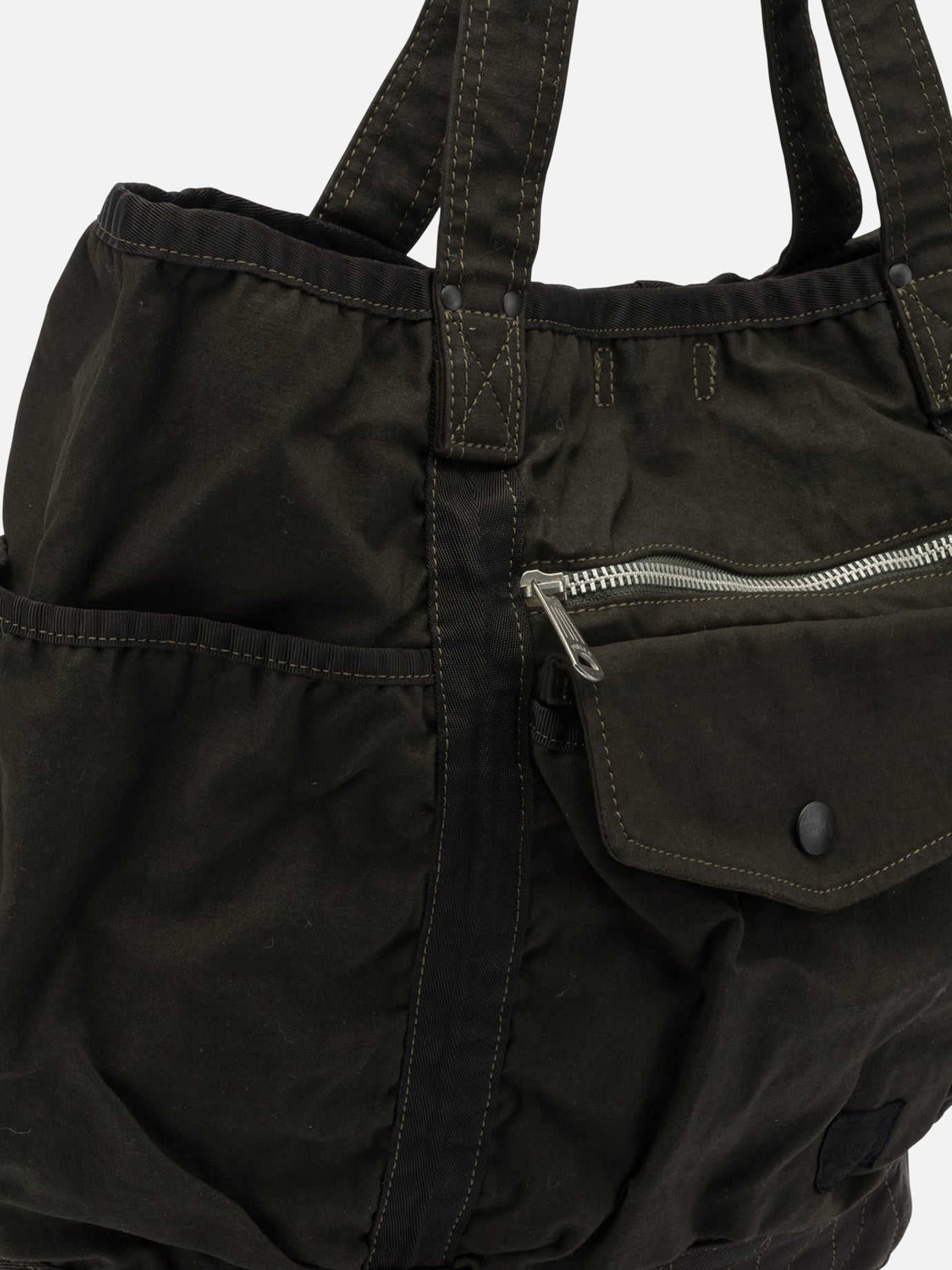 Medium bags 50% nylon 50% cotton  Green - Porter-Yoshida & Co Men | PDP | VIETTI Online Store | Zoom-Modal_4
