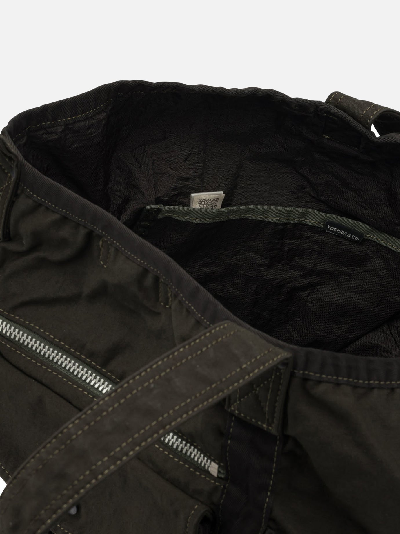 Medium bags 50% nylon 50% cotton  Green - Porter-Yoshida & Co Men | PDP | VIETTI Online Store | Zoom-Modal_5
