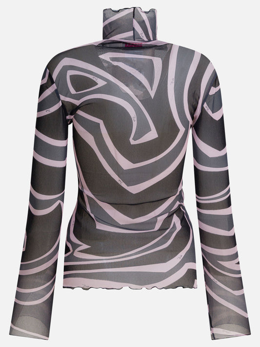 T-shirt lupetto Print  Nero - Pucci Donna | PDP | VIETTI Online Store | 2
