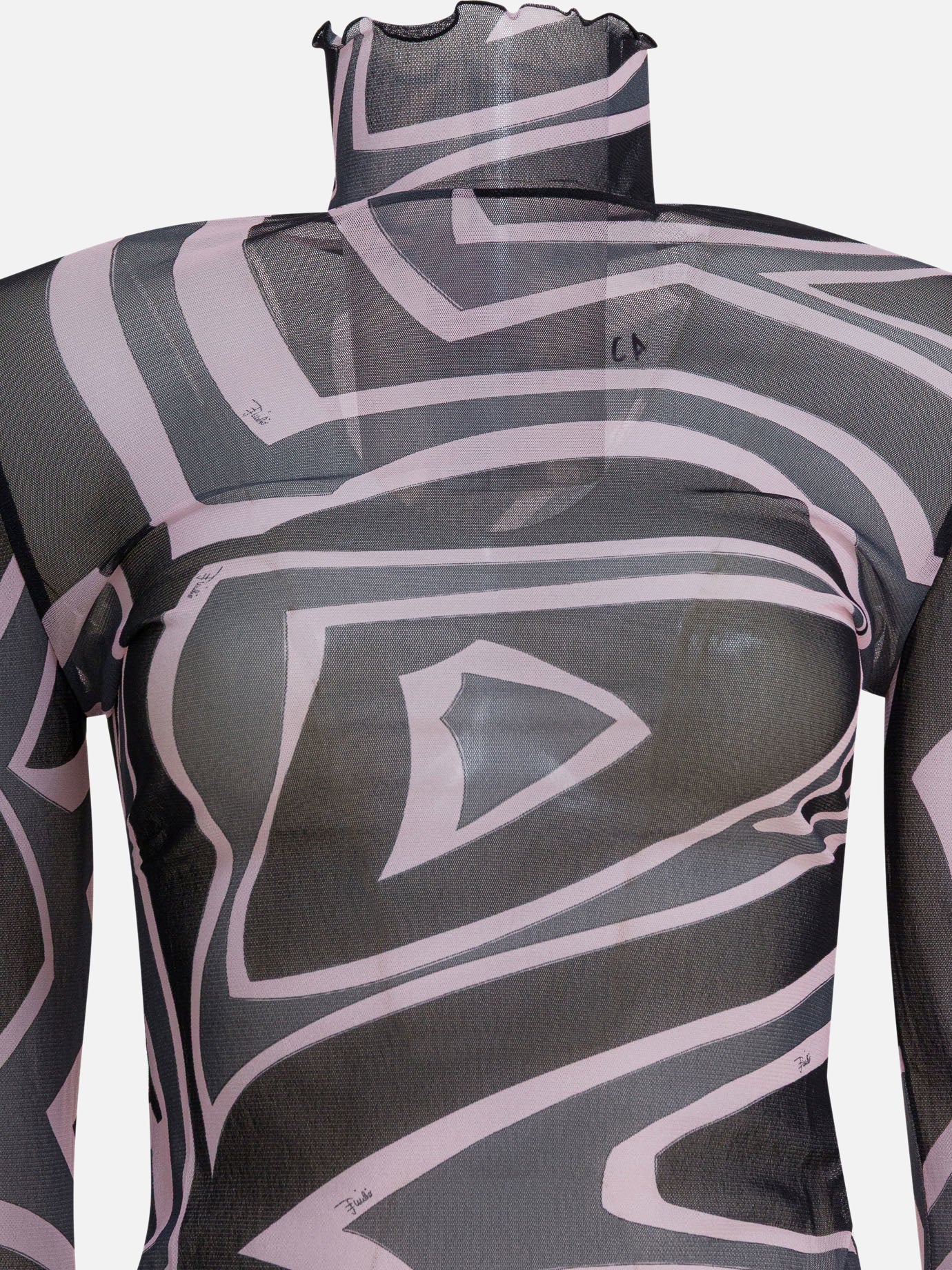 T-shirt lupetto Print  Nero - Pucci Donna | PDP | VIETTI Online Store | thumbnail_3