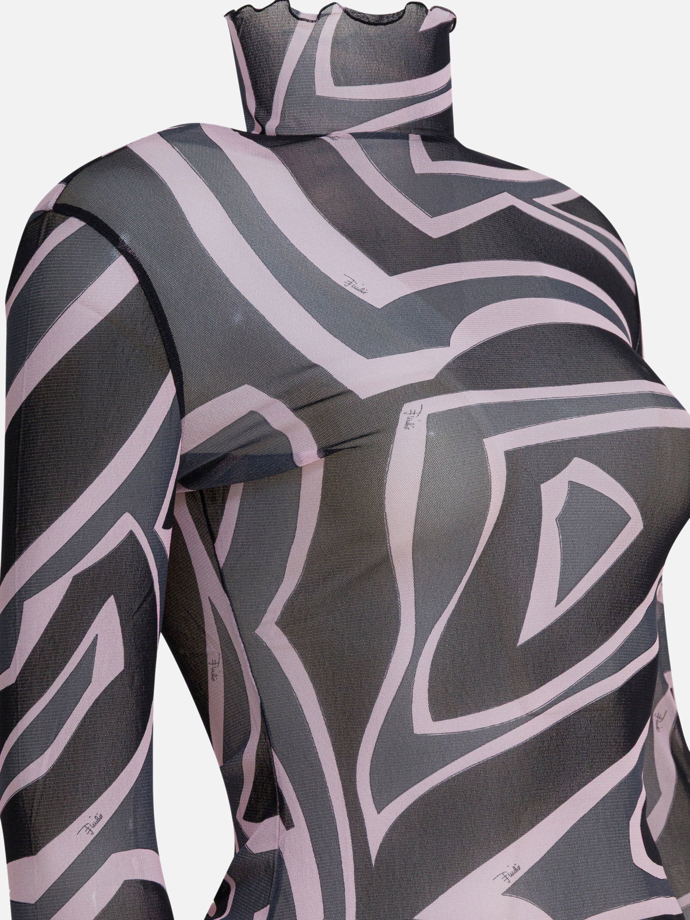 T-shirt lupetto Print  Nero - Pucci Donna | PDP | VIETTI Online Store | thumbnail_4