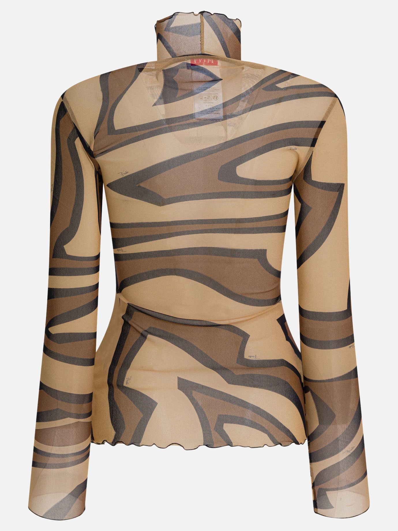 T-shirt lupetto Print  Marrone - Pucci Donna | PDP | VIETTI Online Store | Zoom-Modal_2
