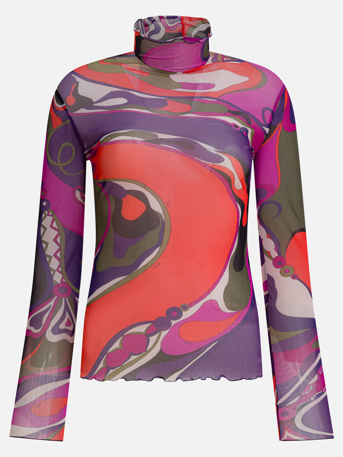 T-shirt lupetto Print  Viola - Pucci Donna | PDP | VIETTI Online Store | thumbnail