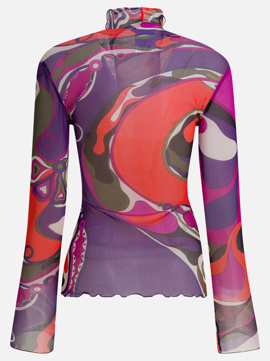 T-shirt lupetto Print  Viola - Pucci Donna | PDP | VIETTI Online Store | 2
