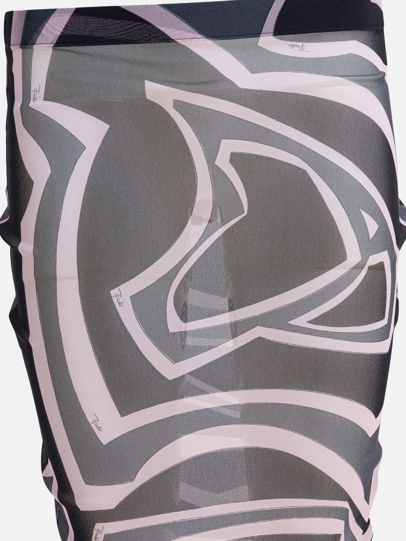 Midi skirts Print  Black - Pucci Women | PDP | VIETTI Online Store | thumbnail_3
