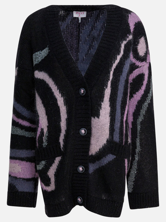 Cardigan Print  Nero - Pucci Donna | PDP | VIETTI Online Store 
