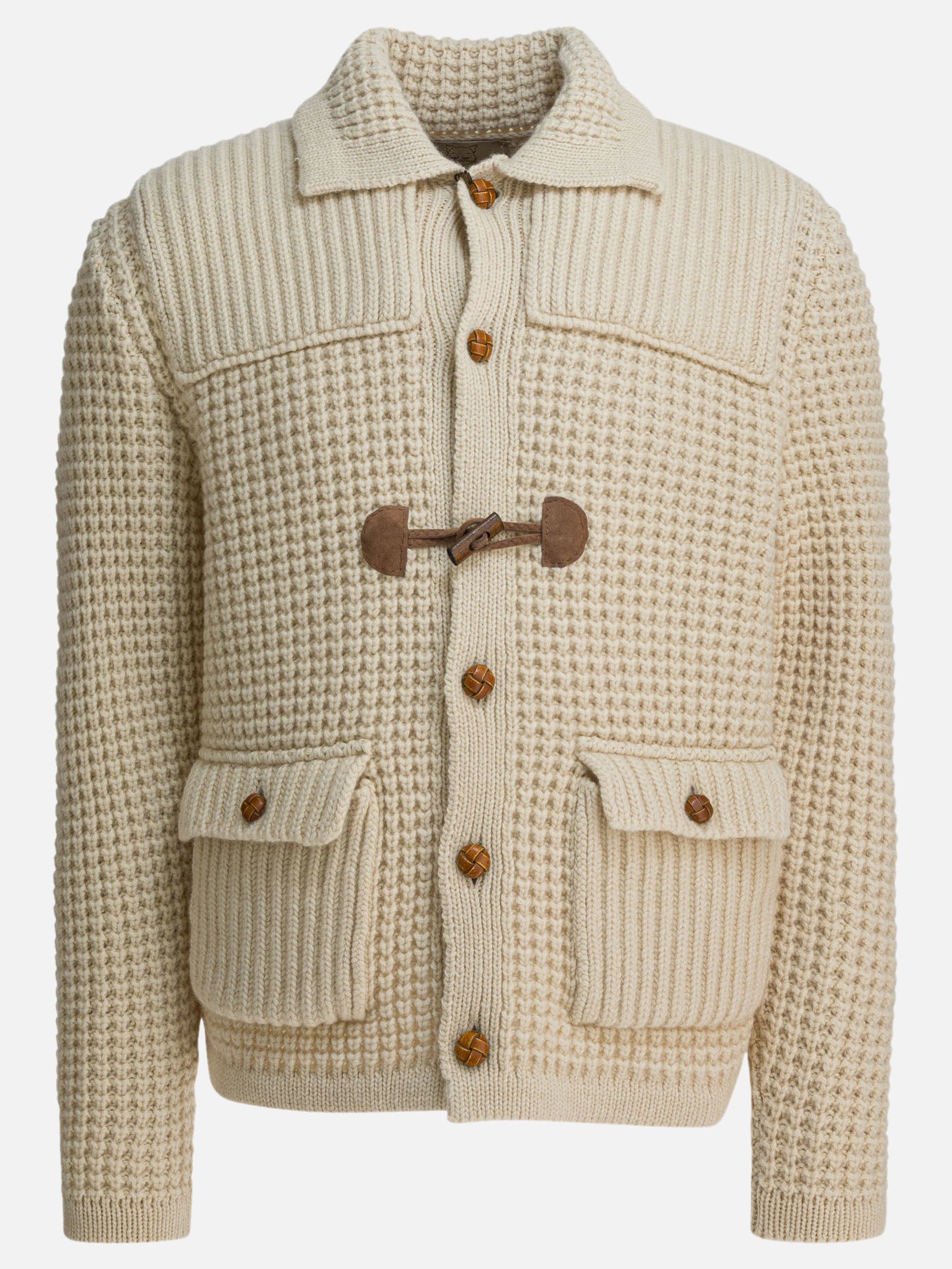 Cardigans Textured knit  Beige - Rakkì Men | PDP | VIETTI Online Store | thumbnail
