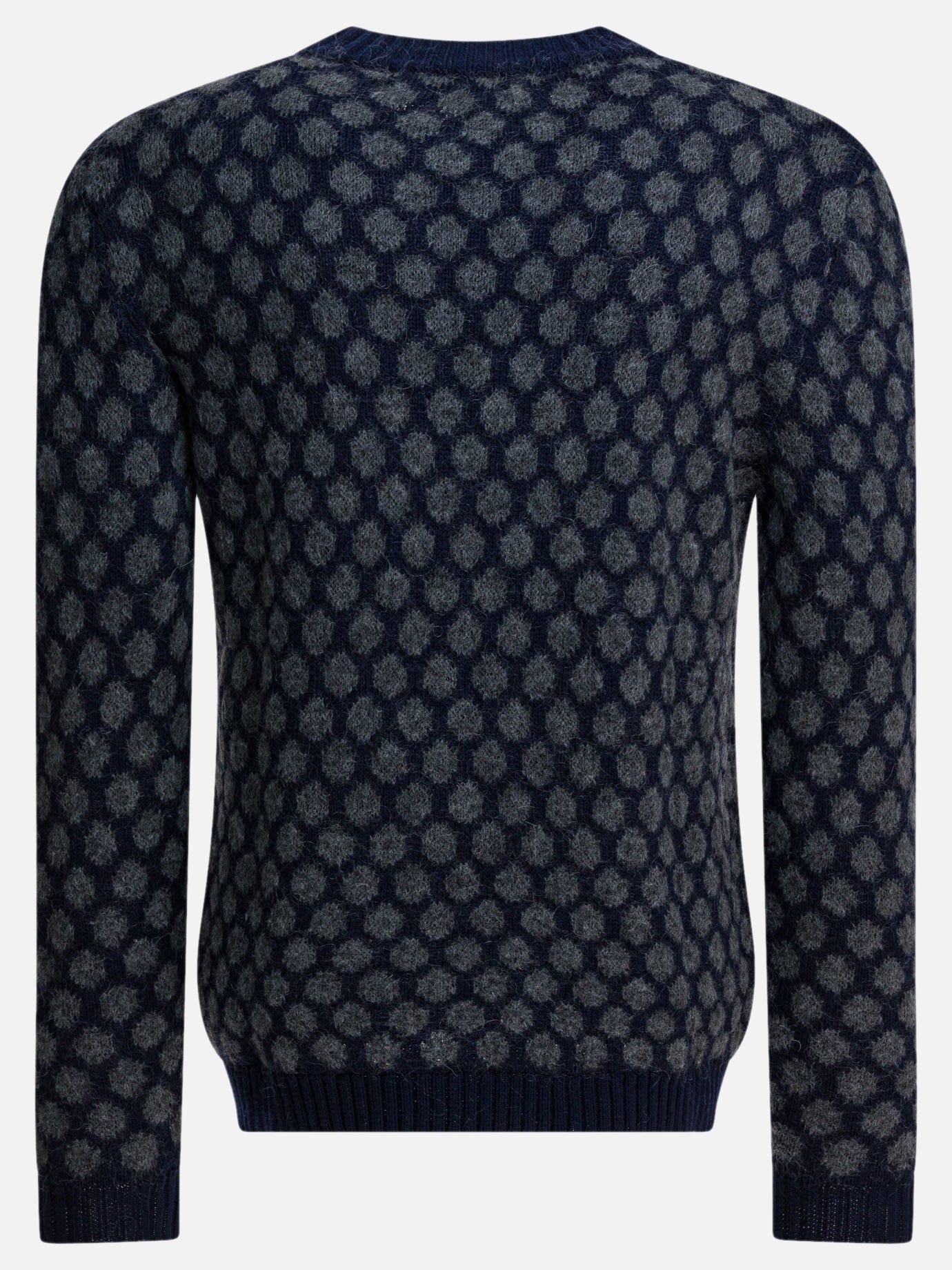 Crewneck sweaters Textured knit  Blue - Rakkì Men | PDP | VIETTI Online Store | Zoom-Modal_2
