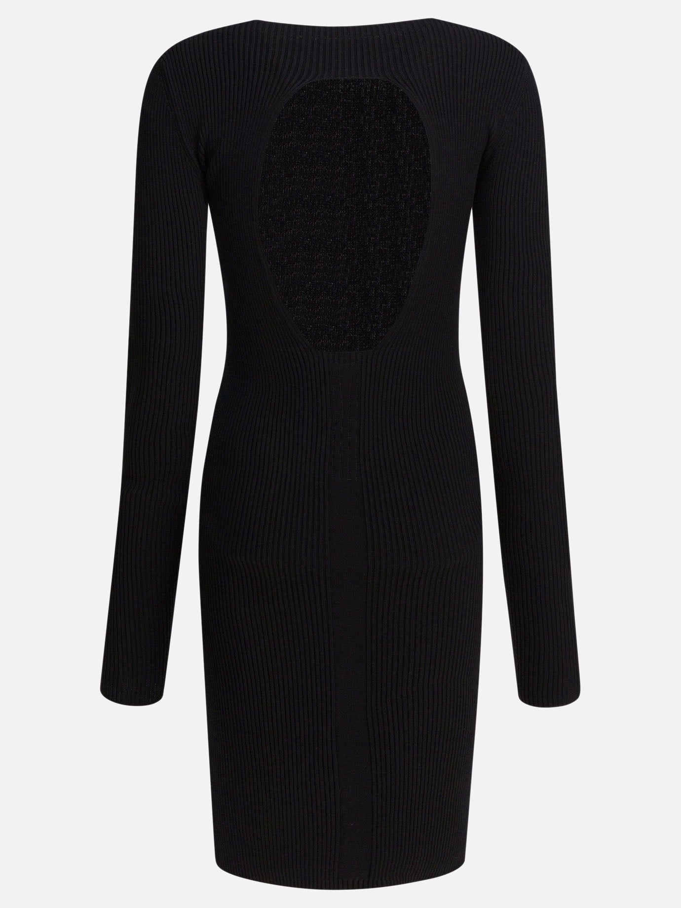 Rick Owens Sheath dress with long sleeves Black