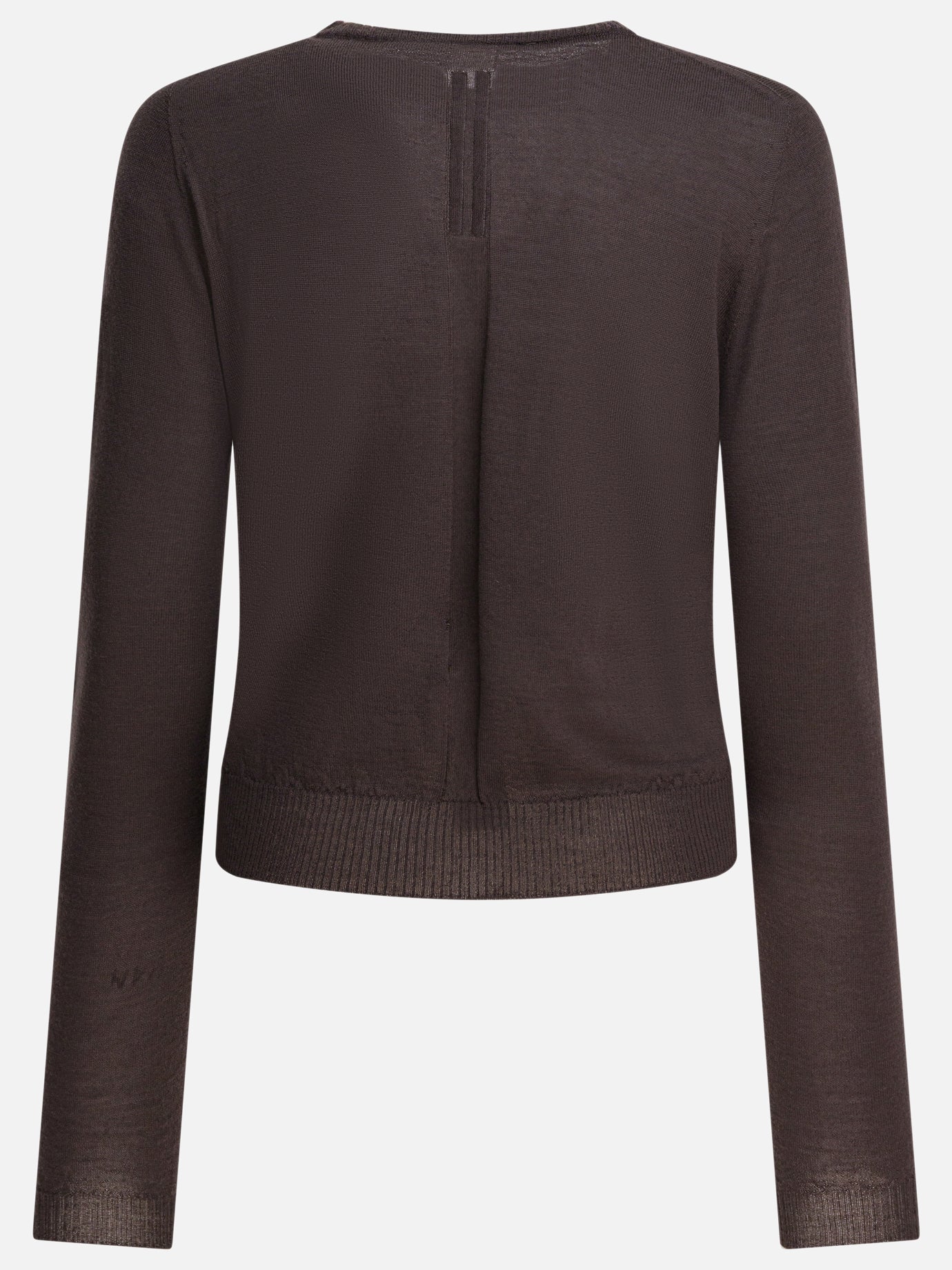 Crewneck sweaters Solid colour  Brown - Rick Owens Women | PDP | VIETTI Online Store | Zoom-Modal_2
