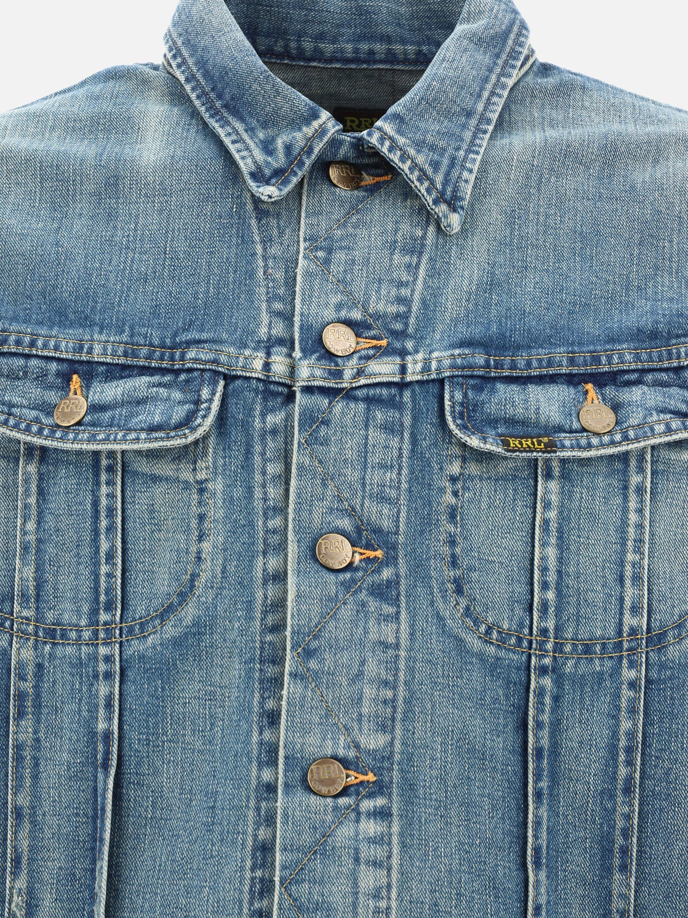 Giacche in denim Denim  Azzurro - RRL by Ralph Lauren Uomo | PDP | VIETTI Online Store | thumbnail_3