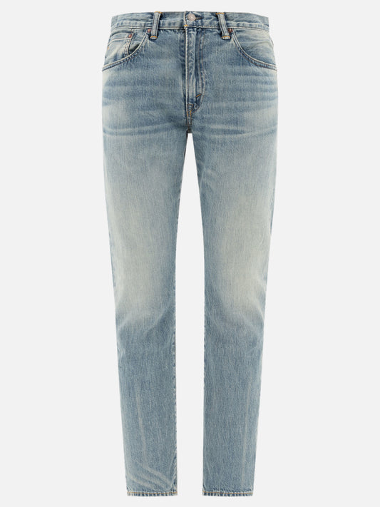 Straight-leg jeans Denim  Light blue - RRL by Ralph Lauren Men | PLP | VIETTI Online Store 
