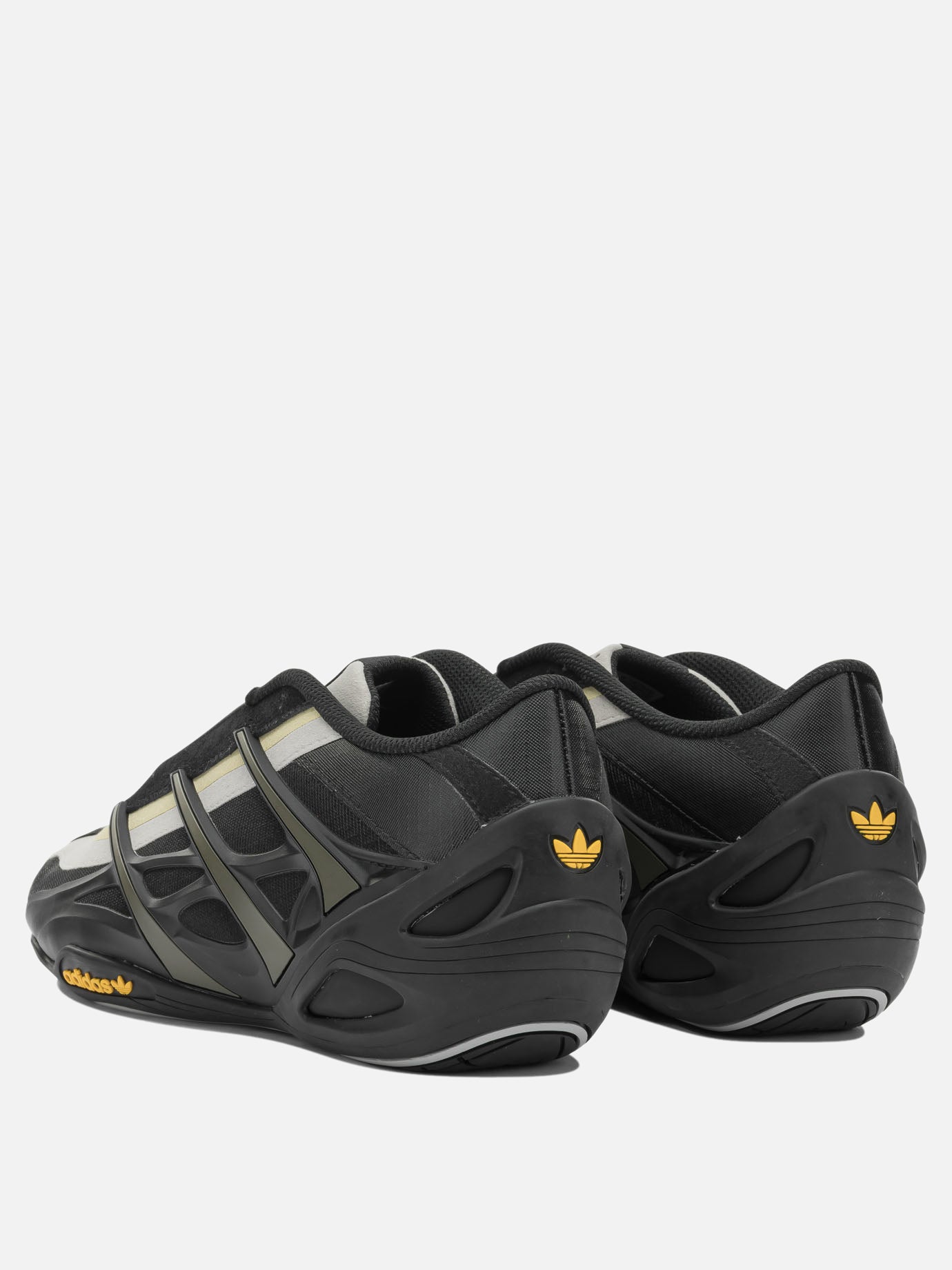 Low top sneakers 50% leather 50% textile - 100% rubber  Black - Adidas Originals Men | PDP | VIETTI Online Store | thumbnail_4