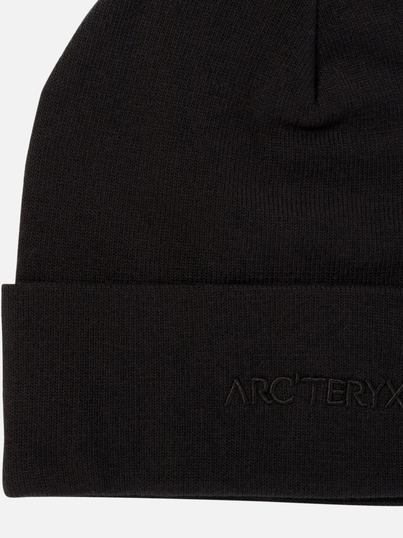 Beanies 100% recyled polyester  Black - Arc'teryx Men | PDP | VIETTI Online Store | Zoom-Modal_3
