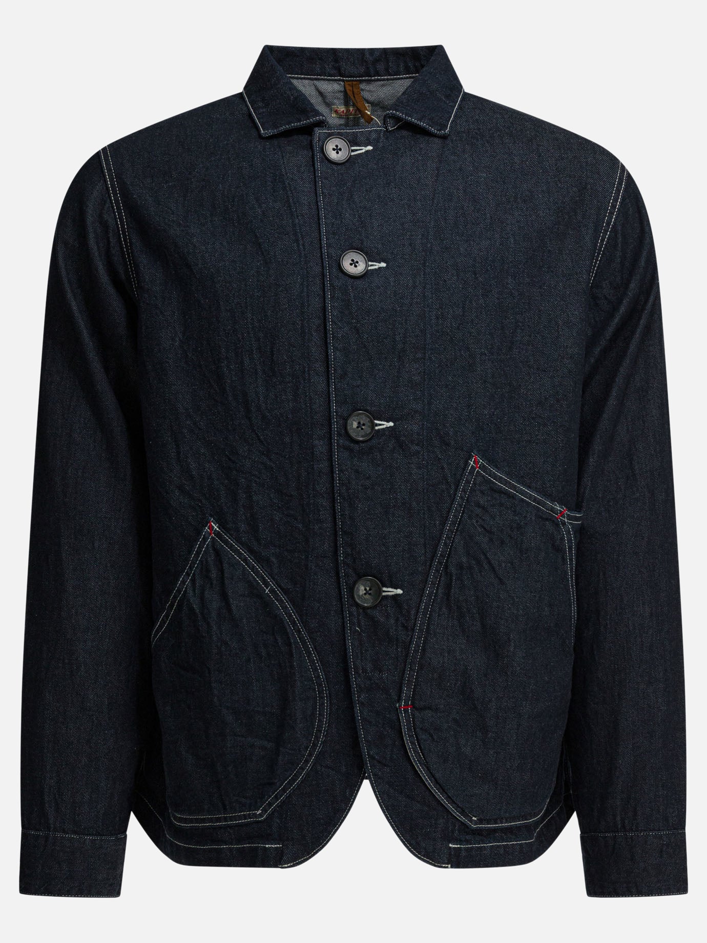 Denim jackets Solid colour  Blue - KAPITAL Men | PDP | VIETTI Online Store | Zoom-Modal
