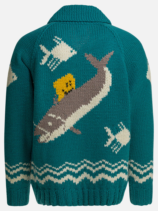 Zipped sweaters Graphics  Light blue - KAPITAL Men | PLP | VIETTI Online Store | 2
