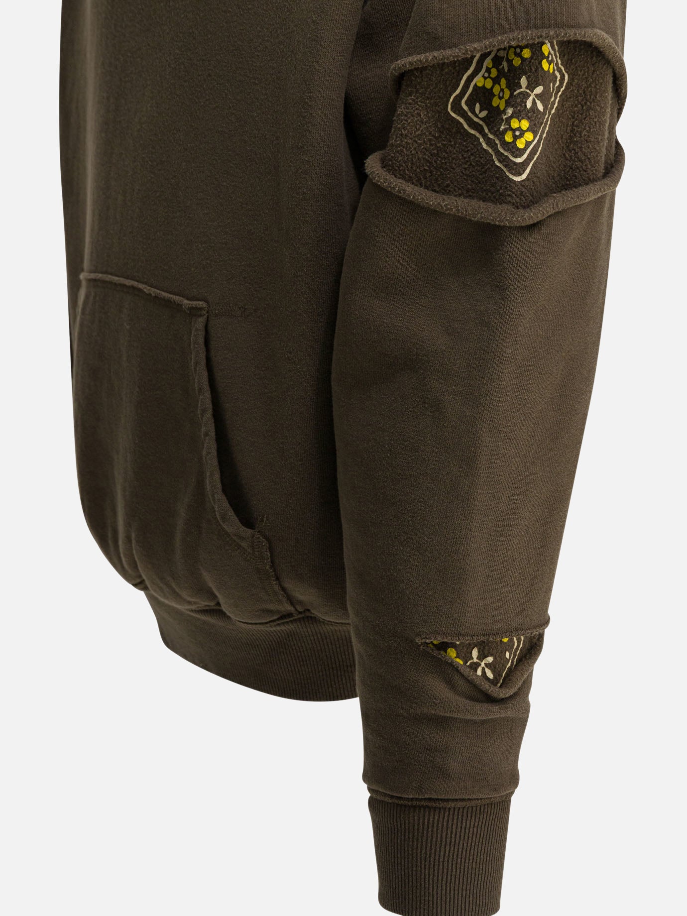 Hoodies Solid colour  Brown - KAPITAL Men | PDP | VIETTI Online Store | thumbnail_4