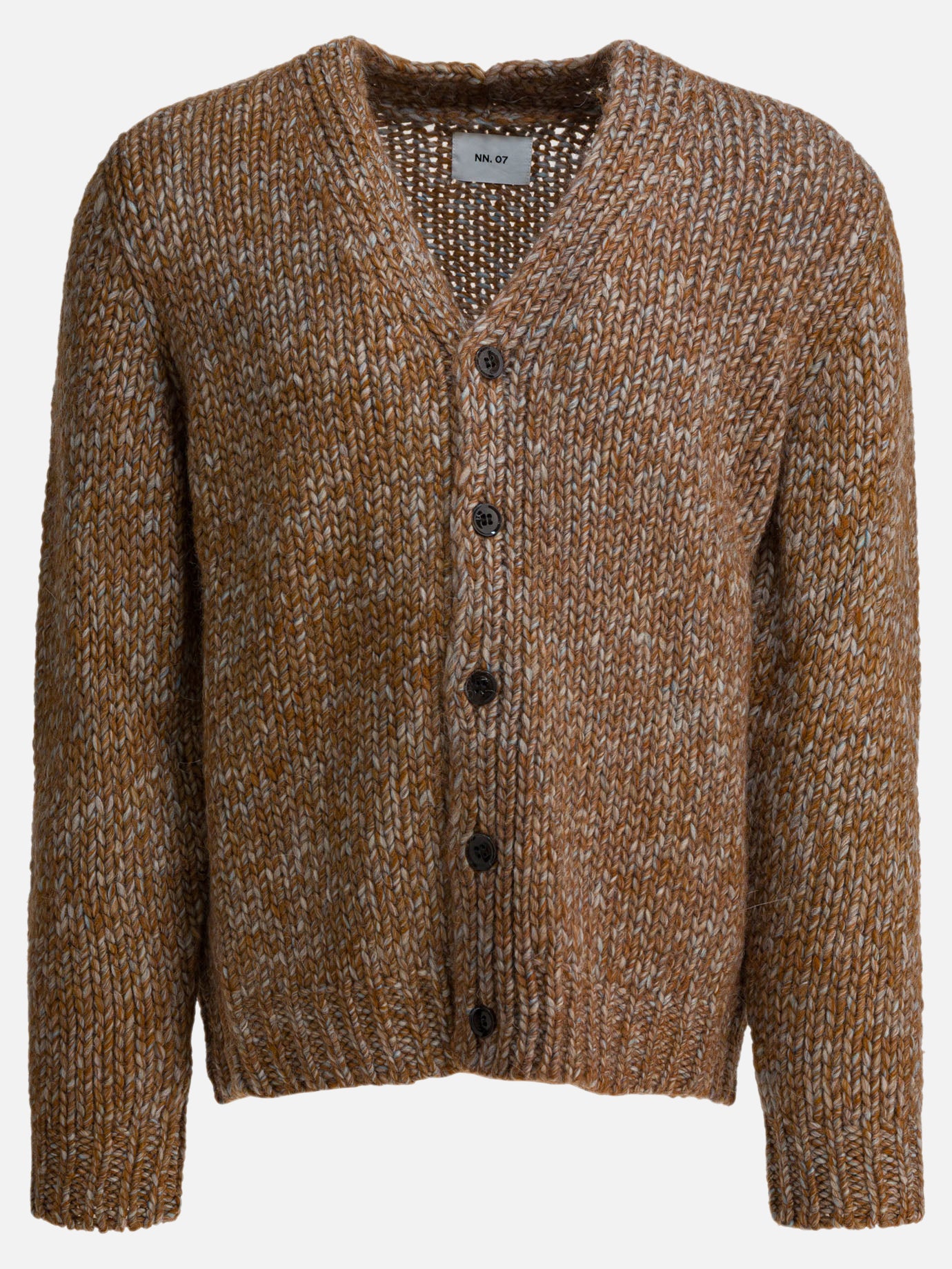Cardigan Mélange  Beige - NN.07 Uomo | PDP | VIETTI Online Store | Zoom-Modal
