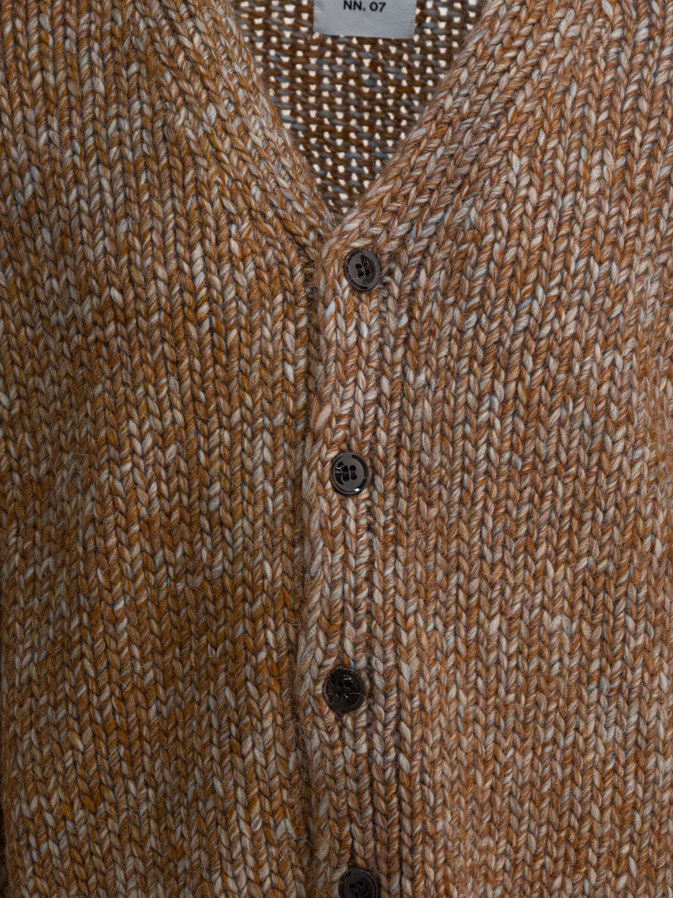 Cardigan Mélange  Beige - NN.07 Uomo | PDP | VIETTI Online Store | Zoom-Modal_3
