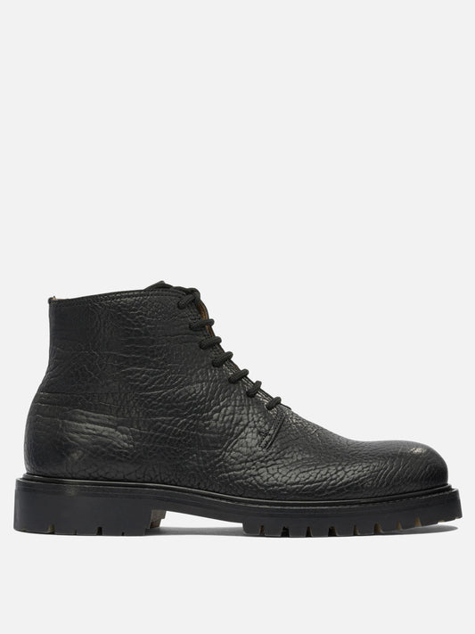 Lace-up boots 100% leather - 100% rubber  Black - Officine Creative Men | PLP | VIETTI Online Store 
