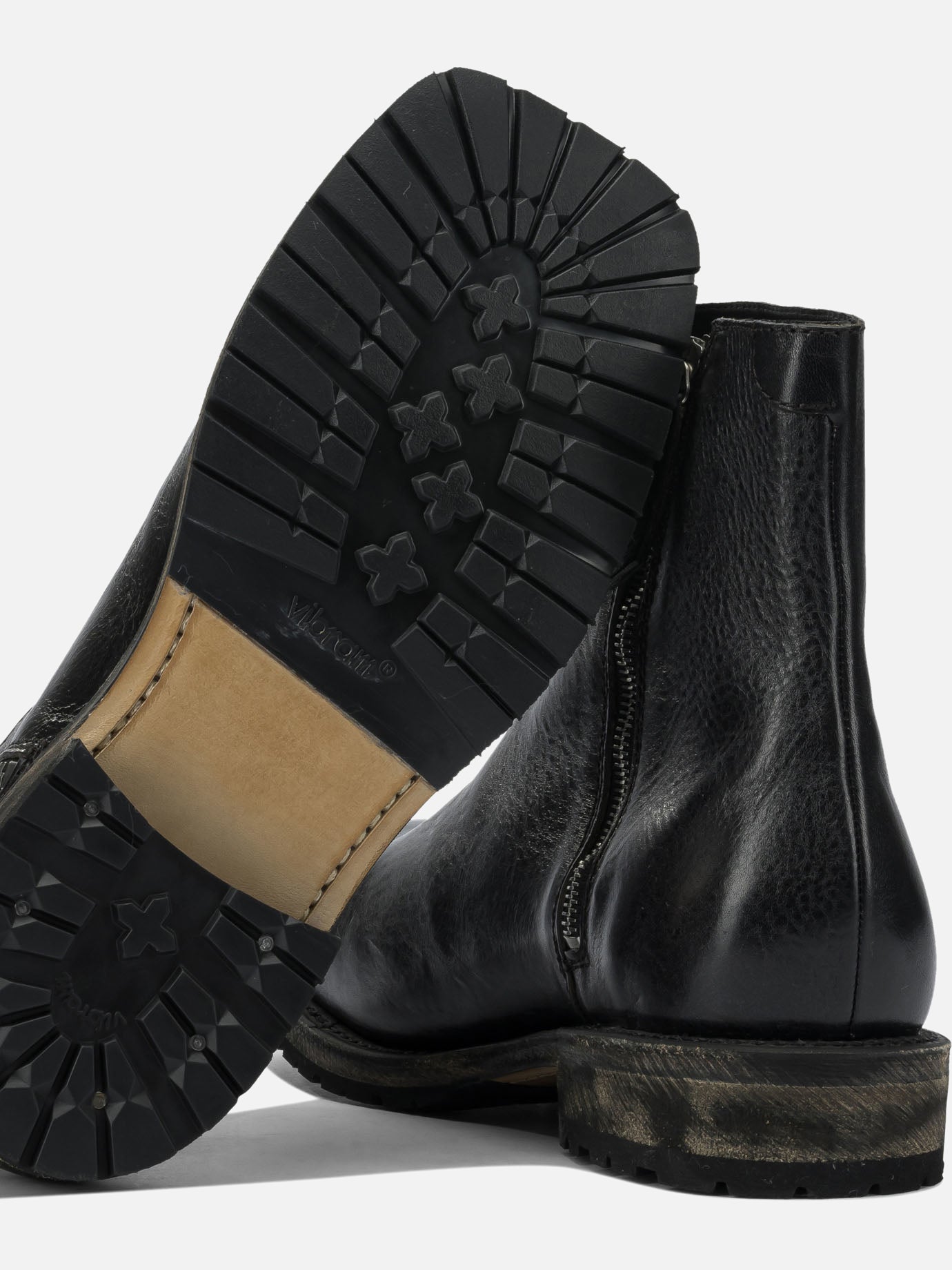 Stivaletti con zip 100% calf leather - 100% rubber  Nero - Our Legacy Uomo | PDP | VIETTI Online Store | Zoom-Modal_5
