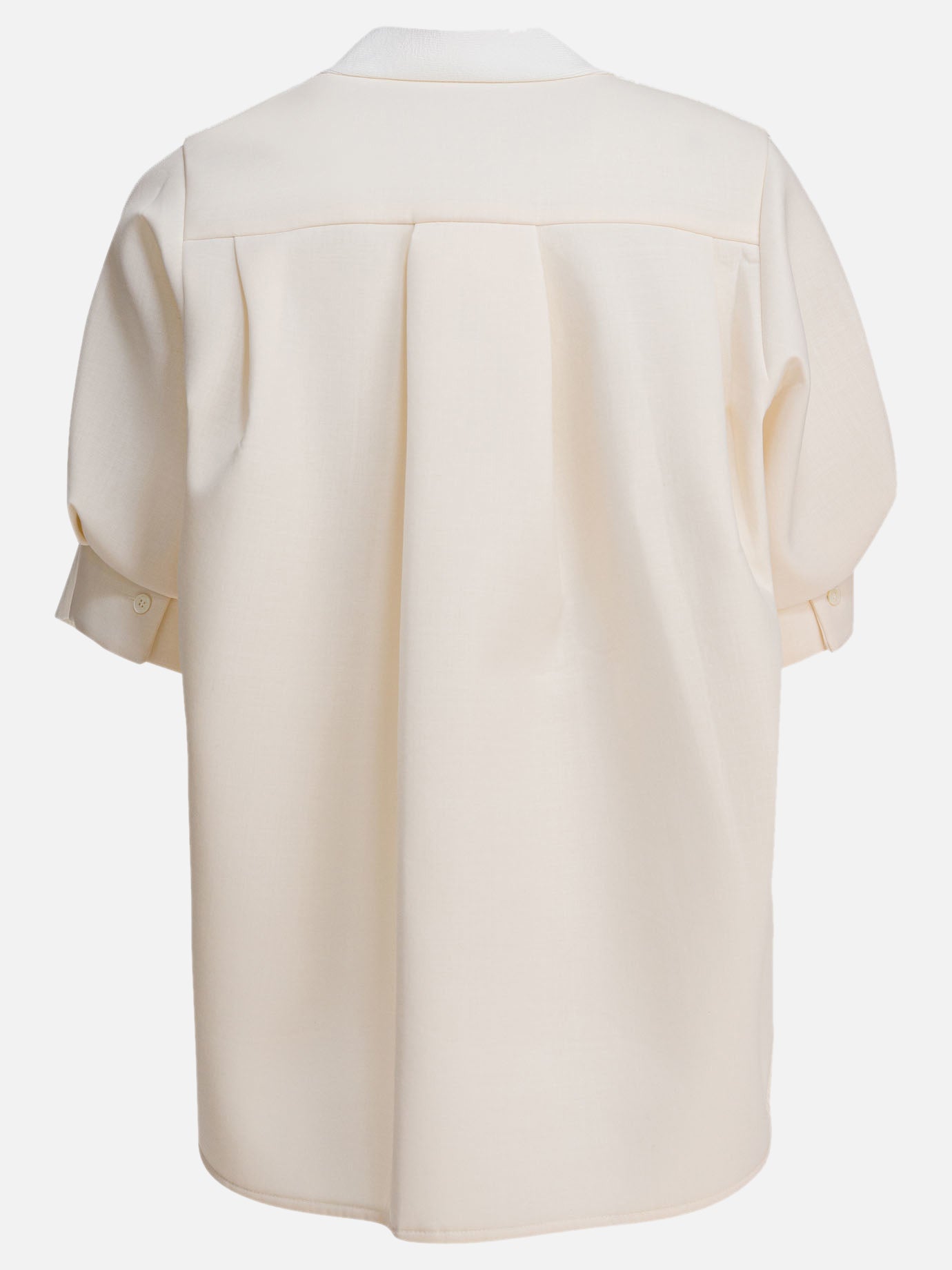 Cardigans Solid colour  White - Sacai Women | PDP | VIETTI Online Store | Zoom-Modal_2
