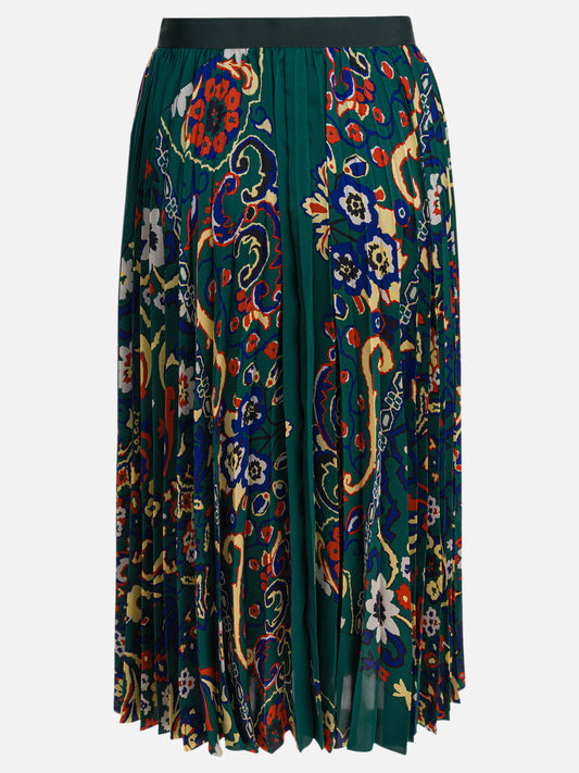 Sacai Gonna con stampa floreale 11644139_1 Green 2