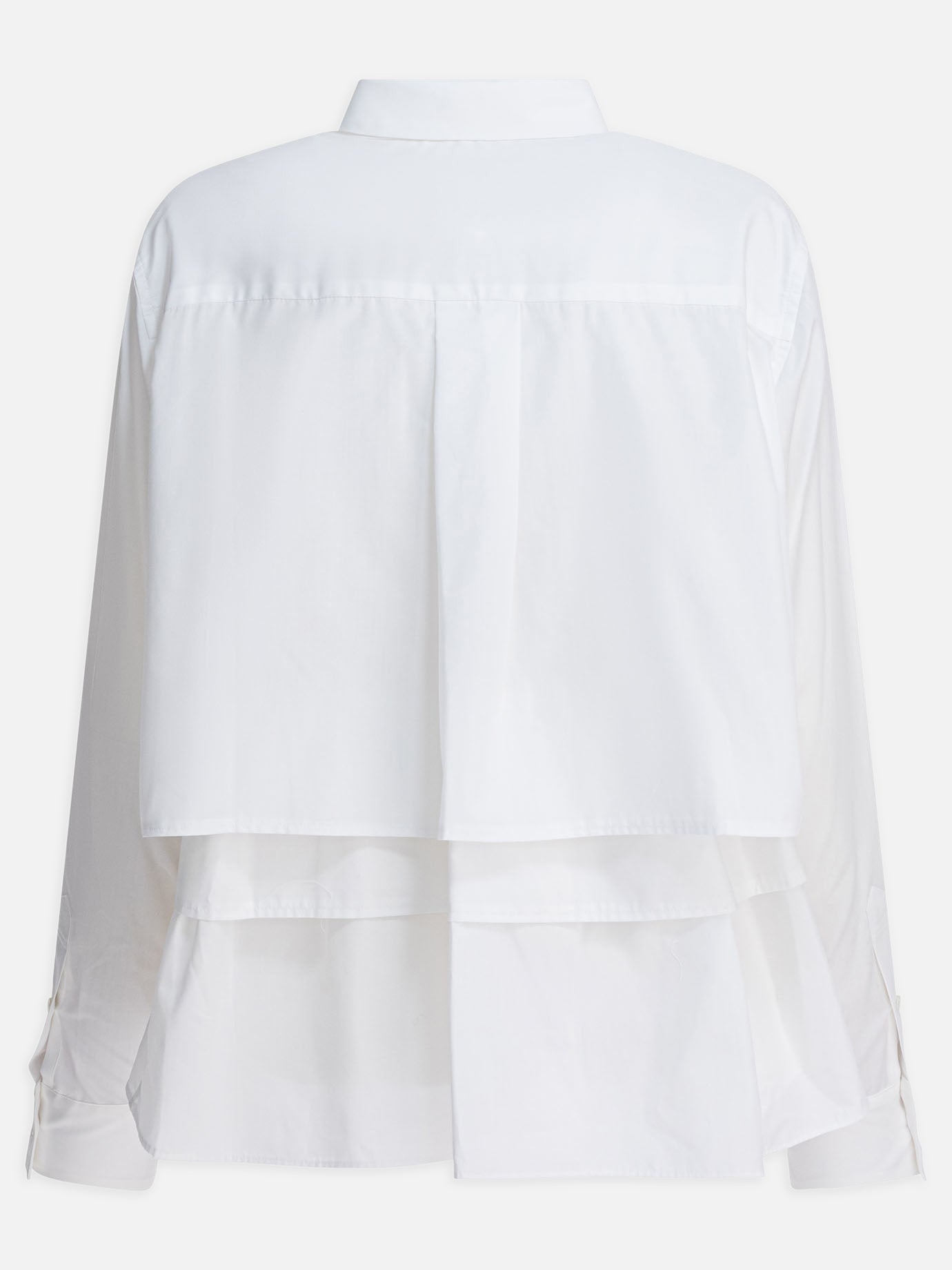 Camicie casual Solid colour  Bianco - Sacai Donna | PDP | VIETTI Online Store | thumbnail_2