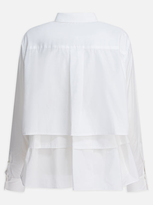 Camicie casual Solid colour  Bianco - Sacai Donna | PLP | VIETTI Online Store | 2
