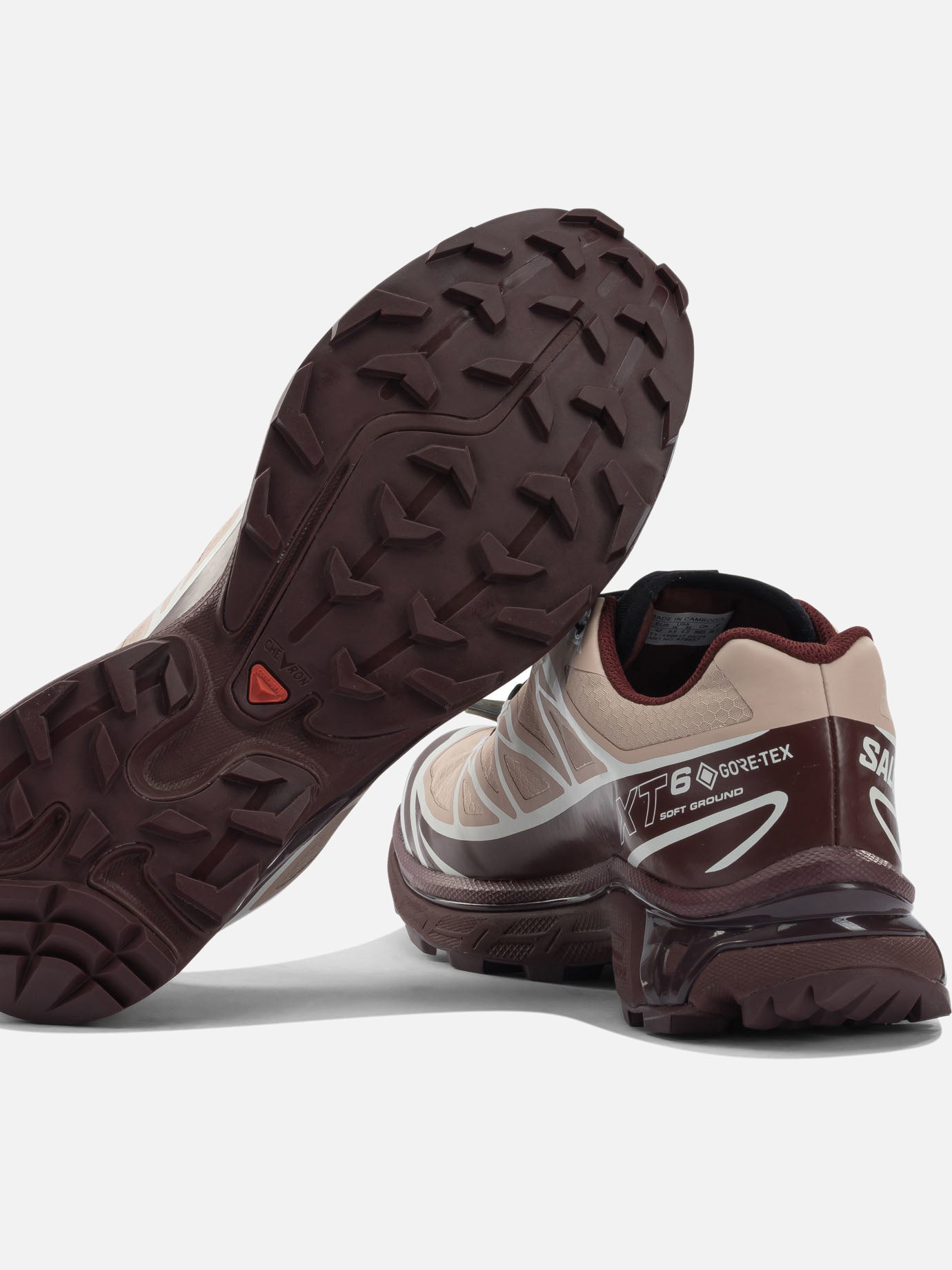 Low top sneakers 100% poliurethane - 100% rubber  Beige - Salomon Men | PDP | VIETTI Online Store | thumbnail_5