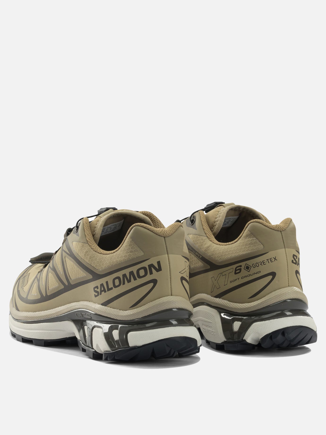 High top sneakers 50% synthetic leather 50% mesh - 100% rubber  Beige - Salomon Men | PDP | VIETTI Online Store | thumbnail_4