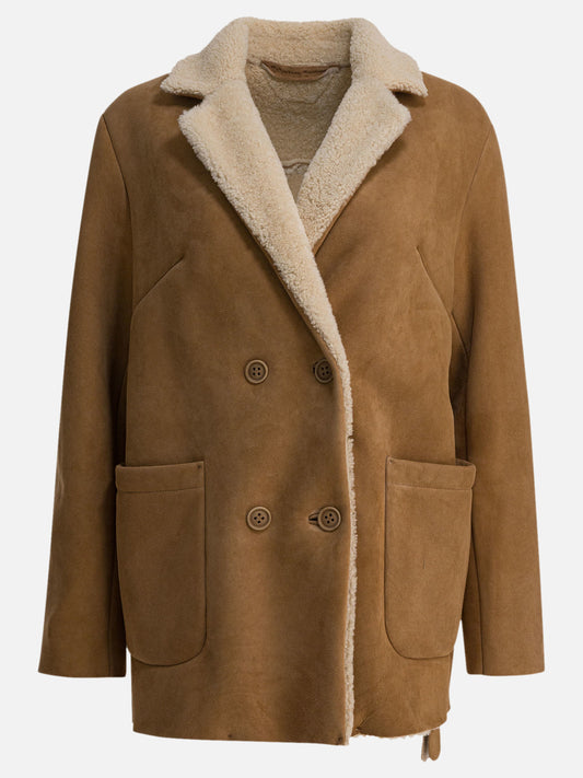 Giacche shearling Solid colour  Beige - Salvatore Santoro Donna | PDP | VIETTI Online Store 
