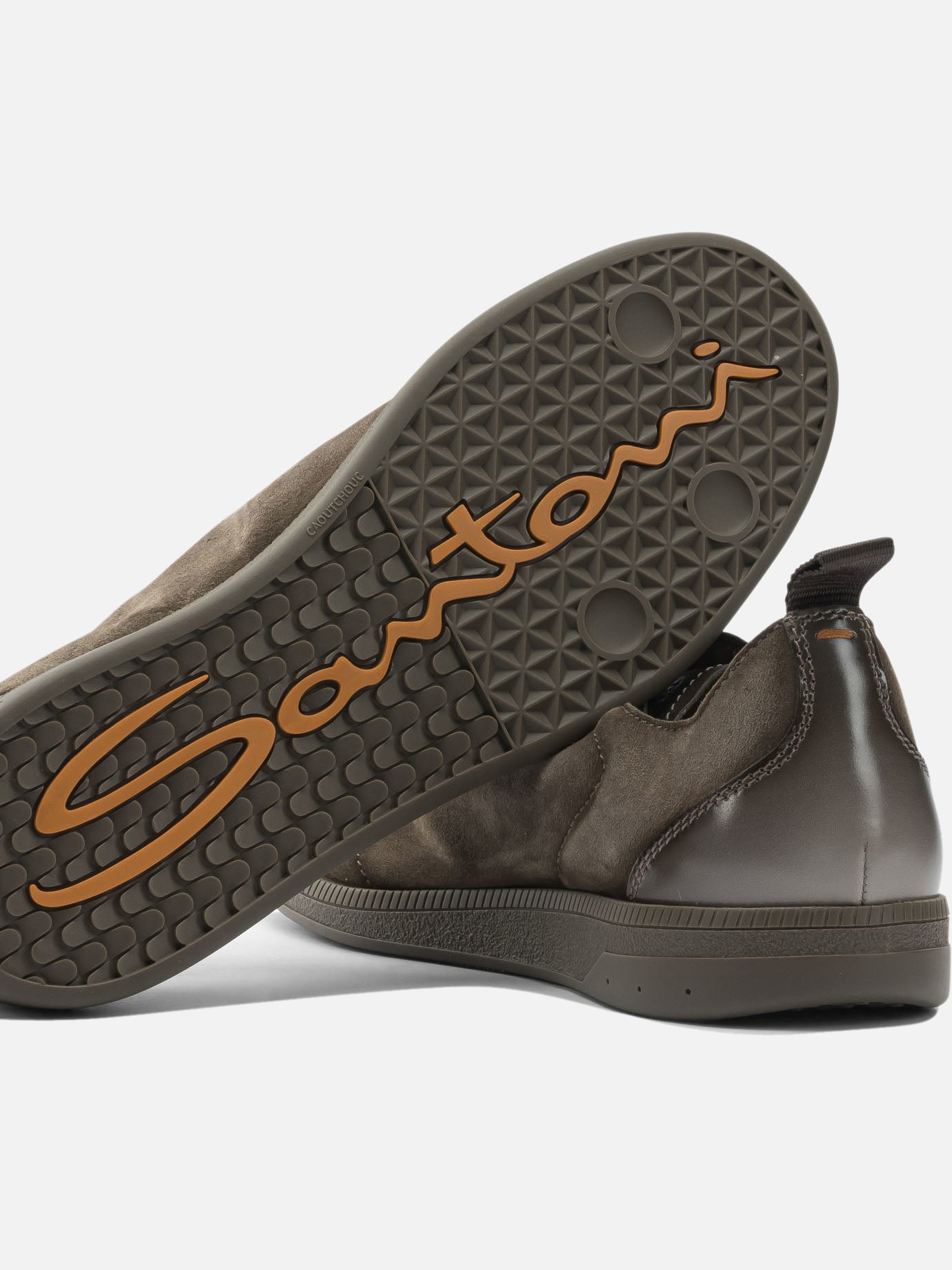 Low top sneakers 100% leather - 100% rubber  Beige - Santoni Men | PDP | VIETTI Online Store | thumbnail_5