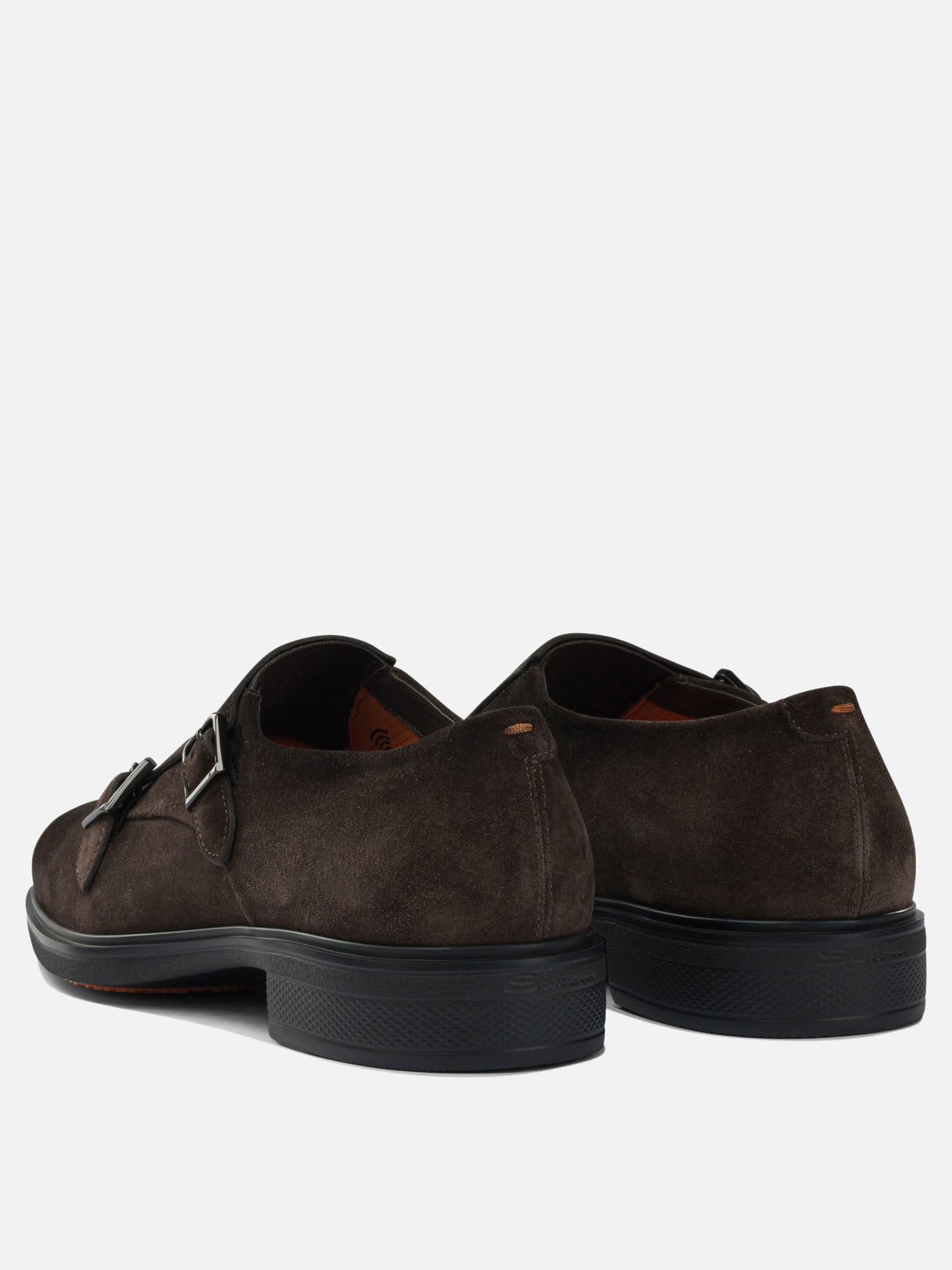 Mocassini 100% suede - 100% rubber  Marrone - Santoni Uomo | PDP | VIETTI Online Store | thumbnail_4