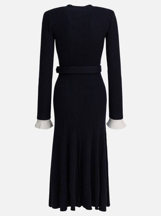 Abiti midi Solid colour  Blu - Self-portrait Donna | PDP | VIETTI Online Store | 2
