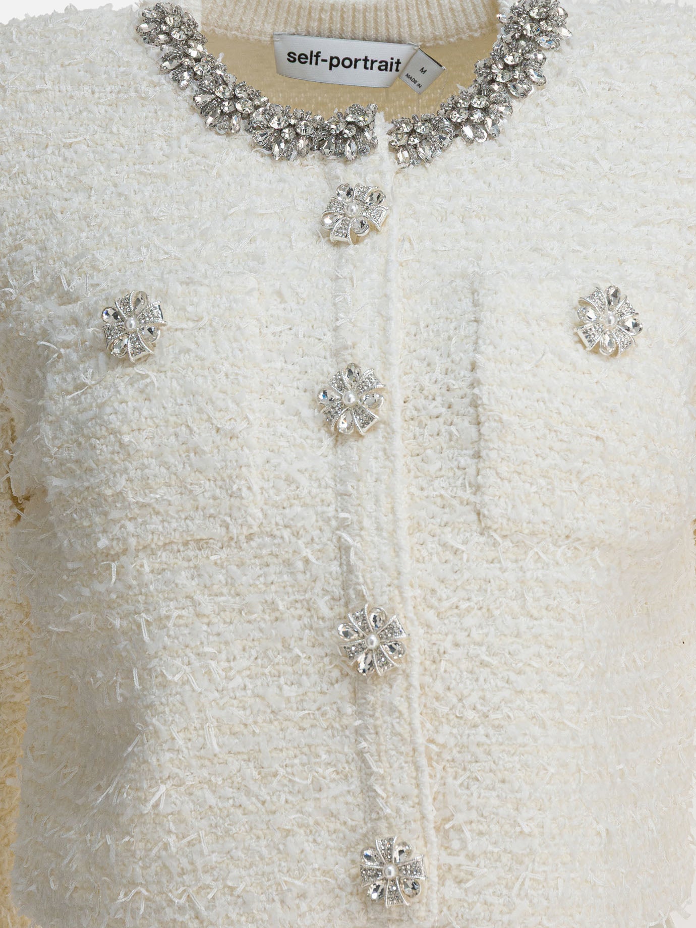 Cardigan Embellished  Beige - Self-portrait Donna | PDP | VIETTI Online Store | Zoom-Modal_3
