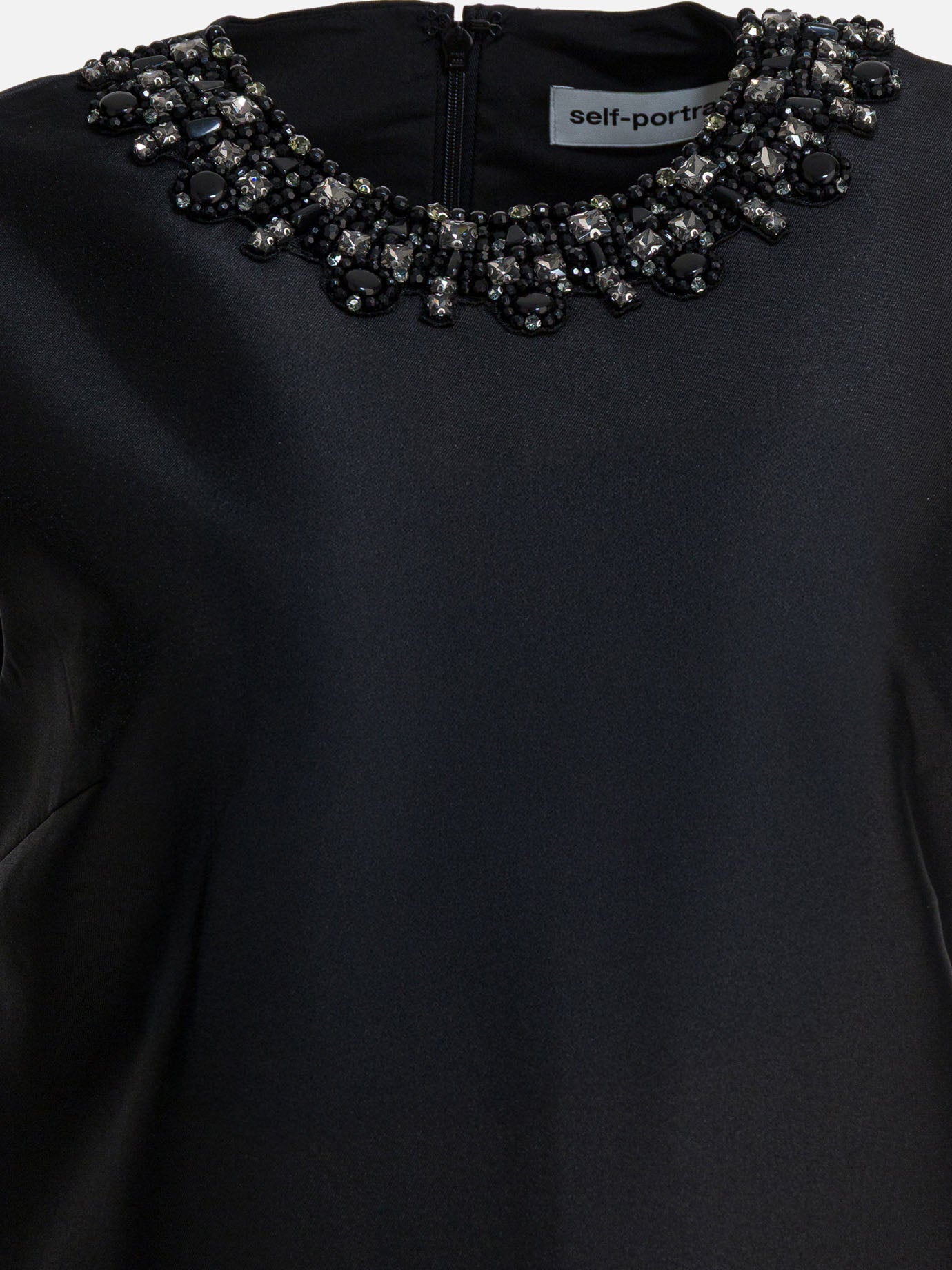 Abiti corti Embroidered  Nero - Self-portrait Donna | PDP | VIETTI Online Store | Zoom-Modal_3
