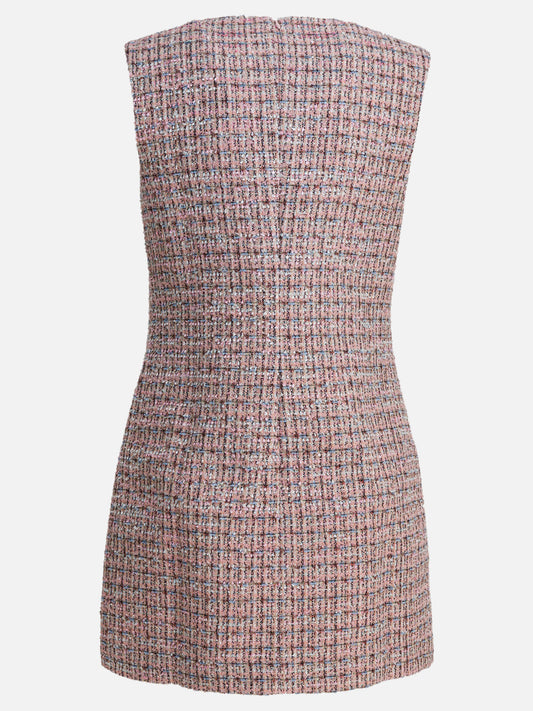 Mini dresses Tweed  Pink - Self-portrait Women | PLP | VIETTI Online Store | 2
