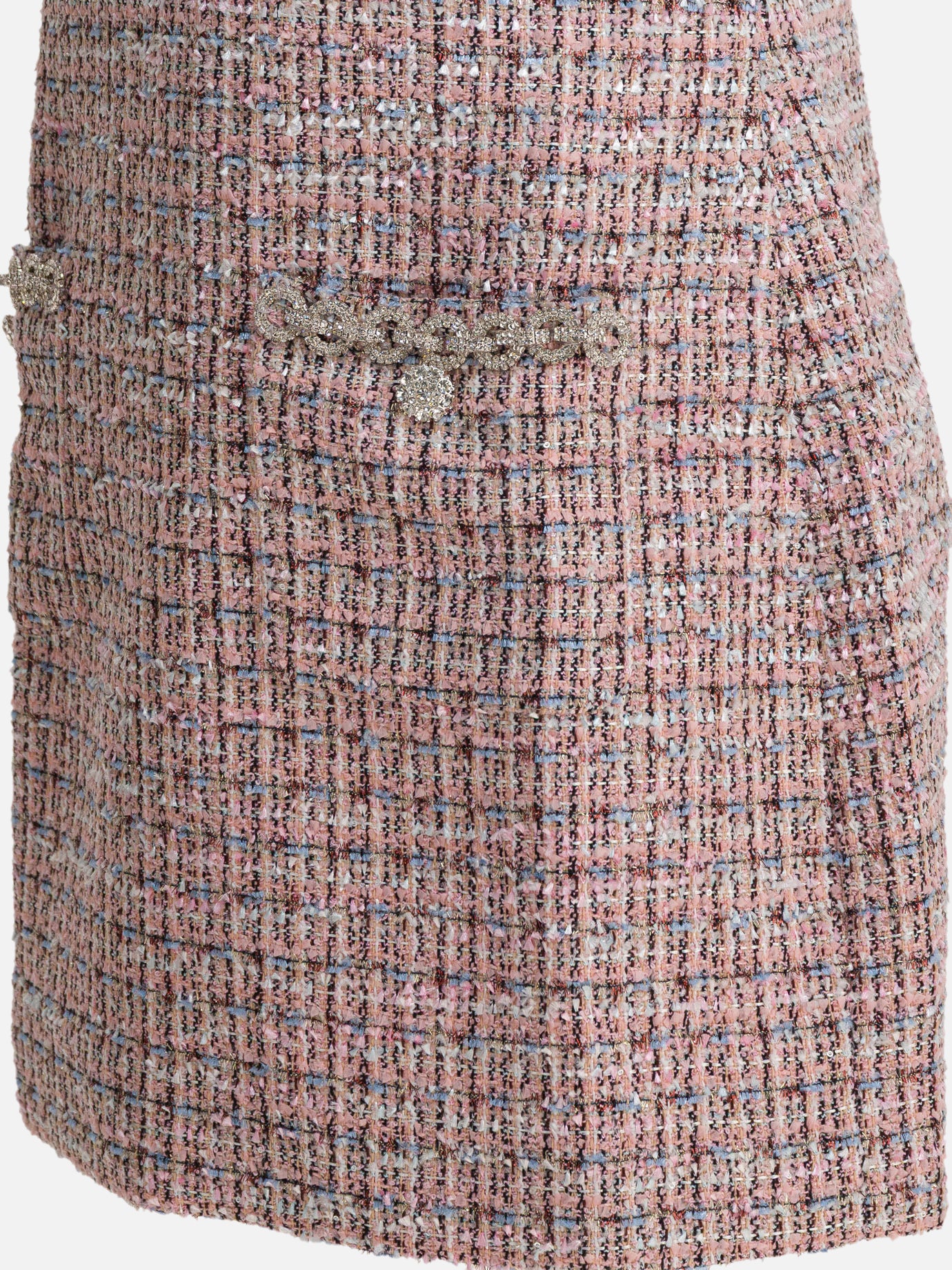Mini dresses Tweed  Pink - Self-portrait Women | PDP | VIETTI Online Store | thumbnail_4