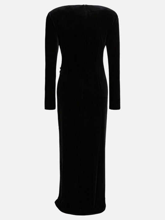 Abiti midi Solid colour  Nero - Self-portrait Donna | PDP | VIETTI Online Store | 2
