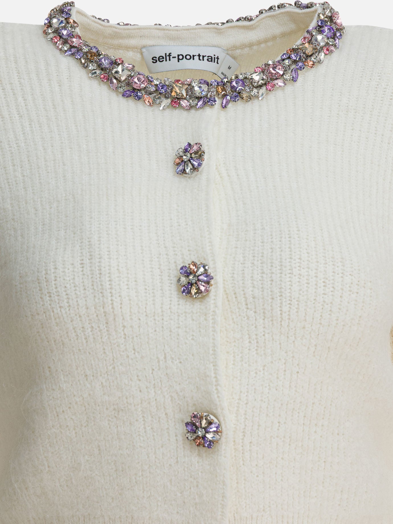 Cardigan Embellished  Beige - Self-portrait Donna | PDP | VIETTI Online Store | Zoom-Modal_3
