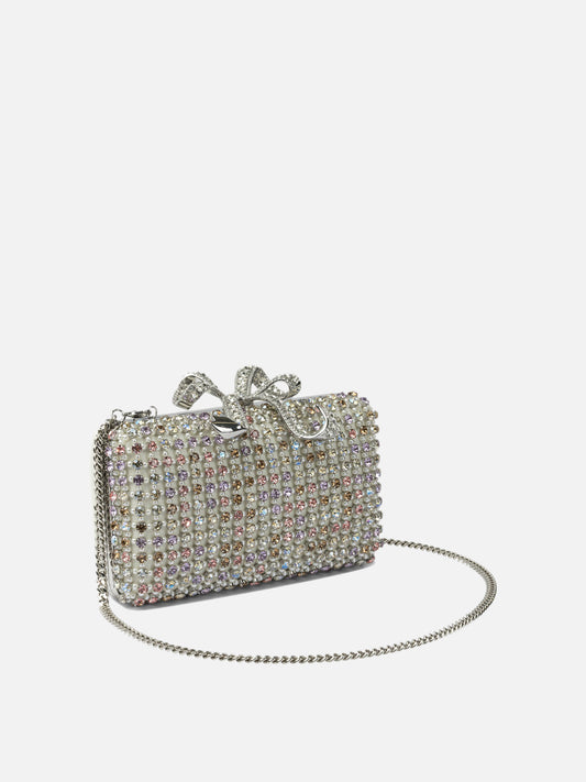 Mini bags 97% polyester 3% elastane  Silver - Self-portrait Women | PLP | VIETTI Online Store | 2
