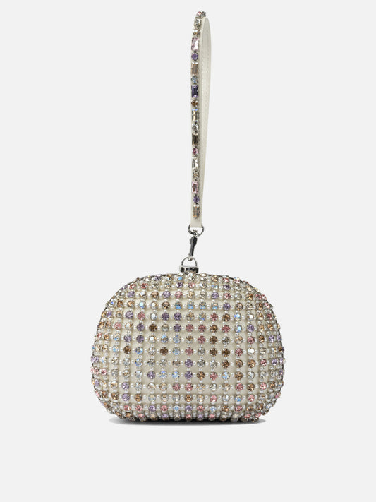 Minaudiere 100% cow leather  Silver - Self-portrait Women | PLP | VIETTI Online Store 
