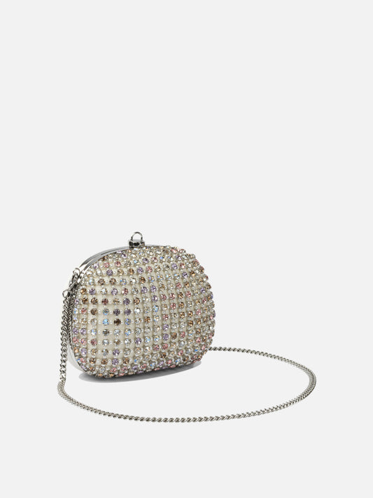 Minaudiere 100% cow leather  Silver - Self-portrait Women | PLP | VIETTI Online Store | 2
