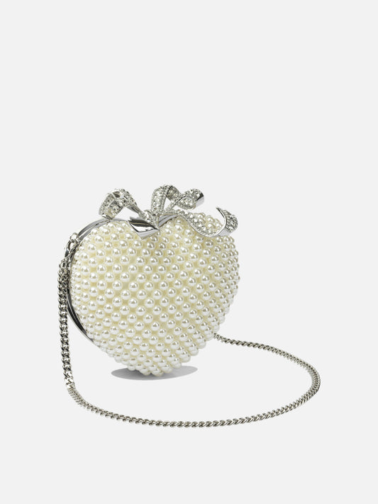 Minaudiere 100% cow leather  Beige - Self-portrait Women | PLP | VIETTI Online Store | 2
