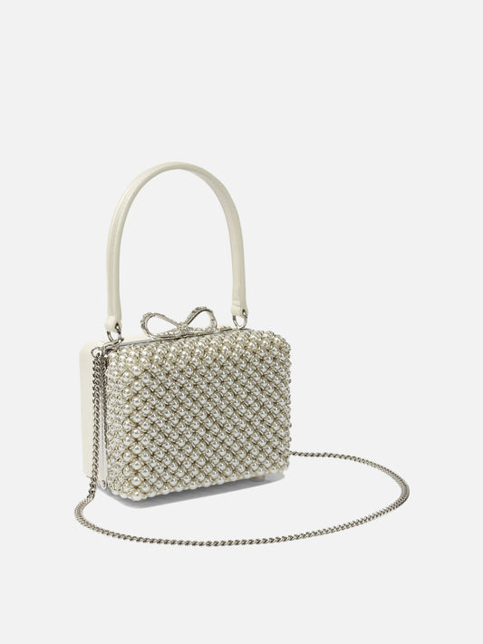 Mini bags 97% polyester 3% elastane  Beige - Self-portrait Women | PLP | VIETTI Online Store | 2
