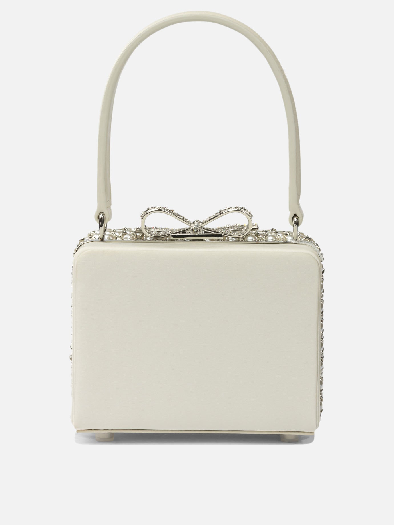 Mini bags 97% polyester 3% elastane  Beige - Self-portrait Women | PDP | VIETTI Online Store | thumbnail_3