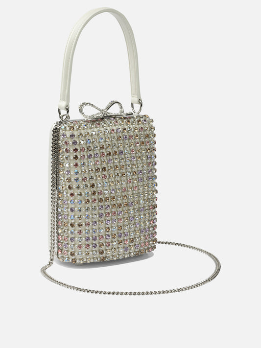 Mini bags 100% cow leather  Silver - Self-portrait Women | PLP | VIETTI Online Store | 2
